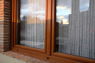 pvc palamos ventana pvc imitación madera palamos
